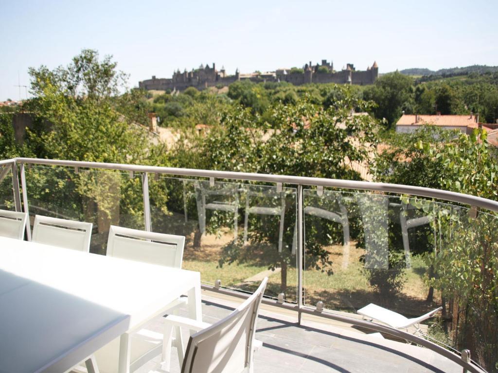 Appartement Le Saint Nazaire - Les Balcons de la Cité Carcassonne Chambre photo